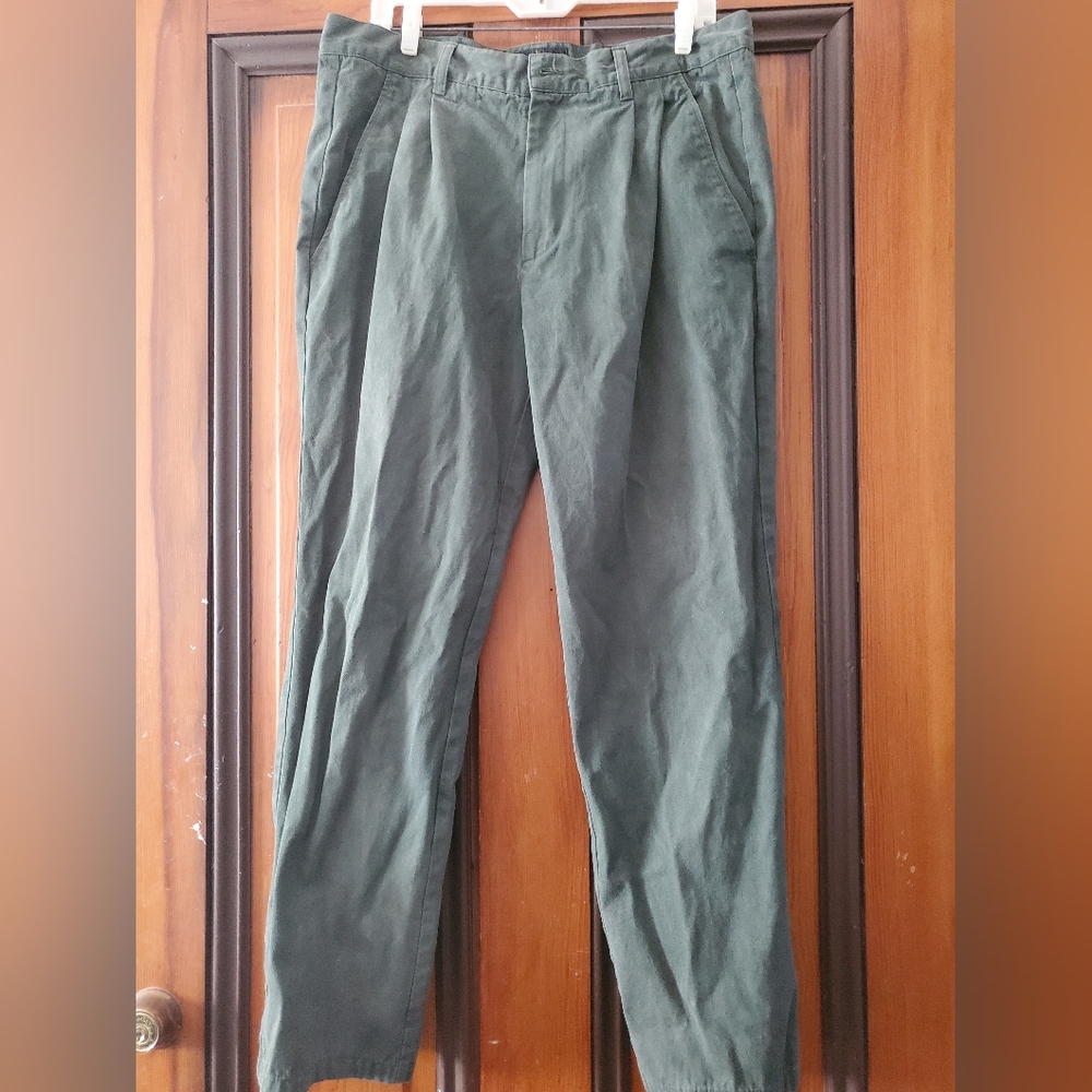 Sz 38 Valentino men's green jeans